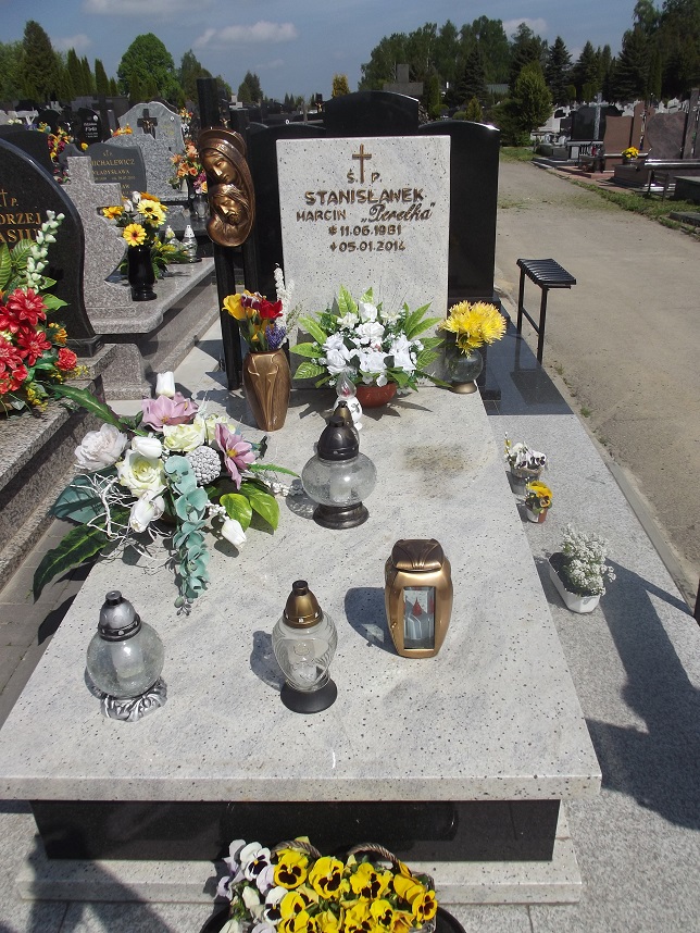 Grób Jadwiga Stanisławek