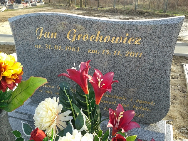 Jan Grochowicz 1963 Łańcut - Grobonet - Wyszukiwarka osób pochowanych